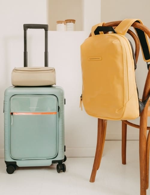 9 Sustainable Luggage Brands To Pack For The Planet #SustainableLuggageBrands #SustainableLuggage #ecofriendlyLuggage #bestecofriendlyLuggage #sustainablejungle Image by Horizn Studios