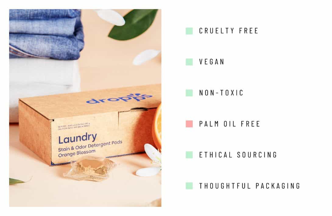 Eco-friendly Laundry Detergent: 12 Brands Taking A Load Off The Planet #ecofriendlylaundrydetergent #sustainablejungle Image by Dropps