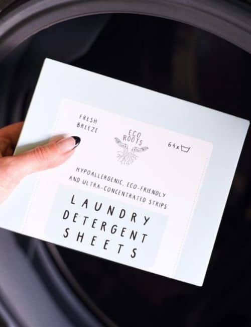 9 Laundry Detergent Sheets To Make Laundry Day A Breeze Image by EcoRoots #laundrydetergentsheets #bestlaundrydetergentsheets #sustainablejungle
