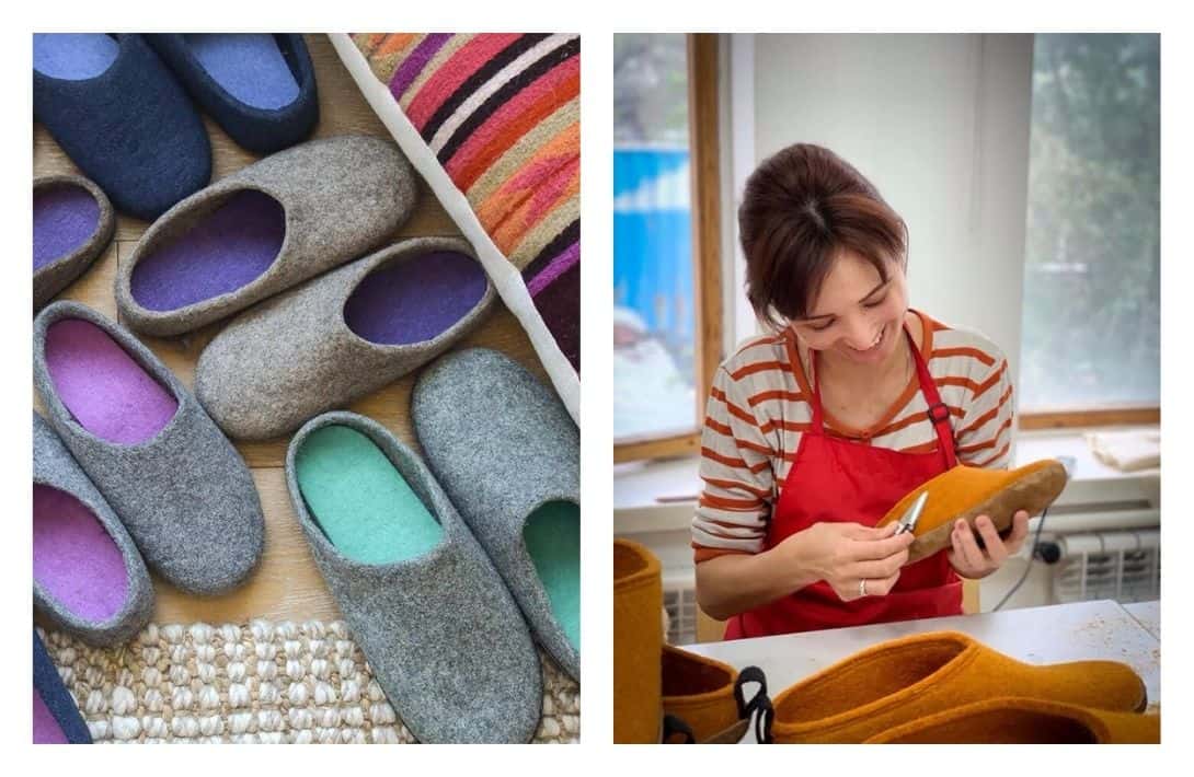 Sustainable Slippers: 11 House Shoes That Help Save Our Shared Home Image by Kyrgies #sustainableslippers #bestsustainableslippers #ecofriendlyslippers #ethicalslippers #sustainablejungle