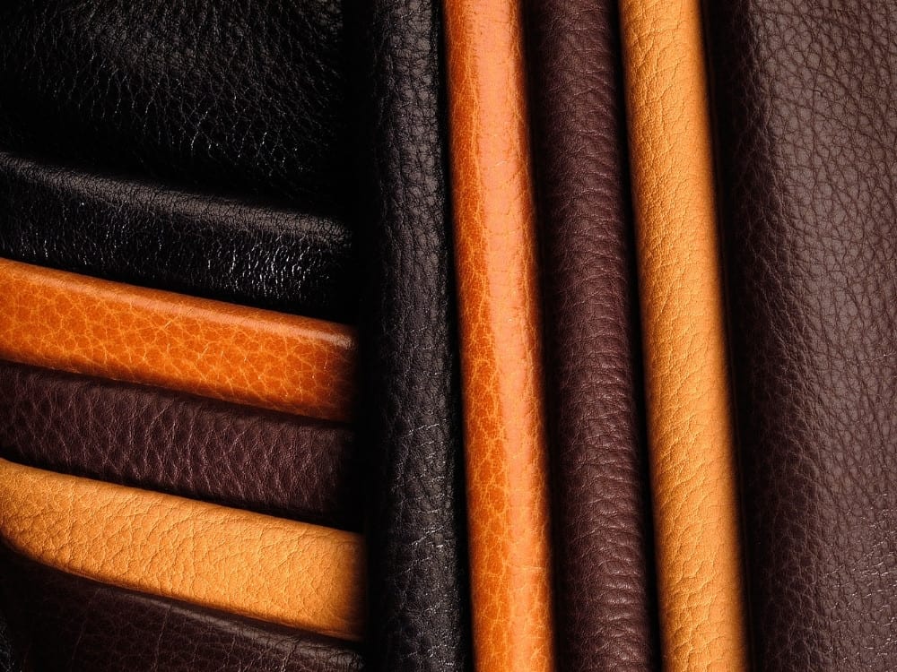 What Is Vegan Leather And Is It Sustainable? #veganleather #fauxveganleather #whatisveganleather #whatisveganleathermadeof #sustainablejungle Image by curtoicurto via Getty Images on Canva Pro