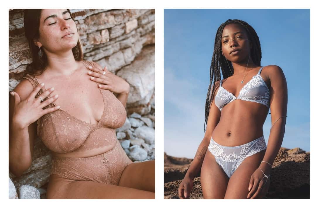 13 Ethical & Sustainable Lingerie Brands For Conscious Sex Appeal #sustainablelingerie #sustainablelingeriebrands #bestsustainablelingerie #ethicallingerie #organiclingerie #ecofriendlylingerie #sustainablejungle Images by Anekdot