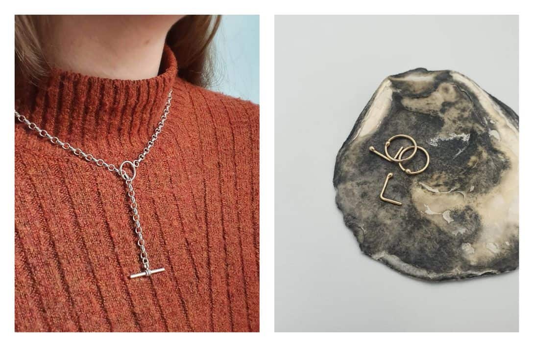 11 Minimalist Jewelry Brands: Simple, Stunning and (More) Sustainable Images by B Blane Designs #minimalistjewelry #sustainablejungle