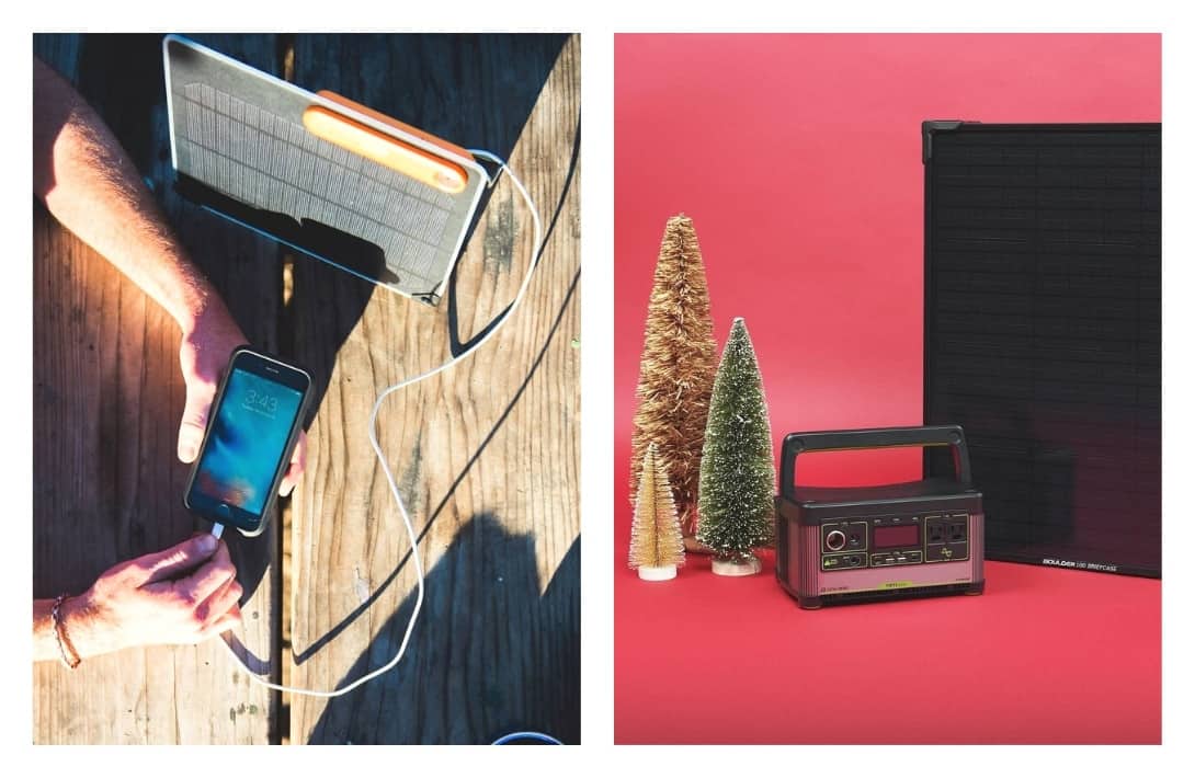 29 Sustainable & Eco-Friendly Gifts For Your Low-Impact Loved Ones #ecofriendlygifts #bestecofriendlygifts #ecofriendlygiftideas #ecofriendlychristmasgifts #sustainablegifts #bestsustainablegifts #sustainablegiftideas #sustainablejungle Images by BioLite & Goal Zero