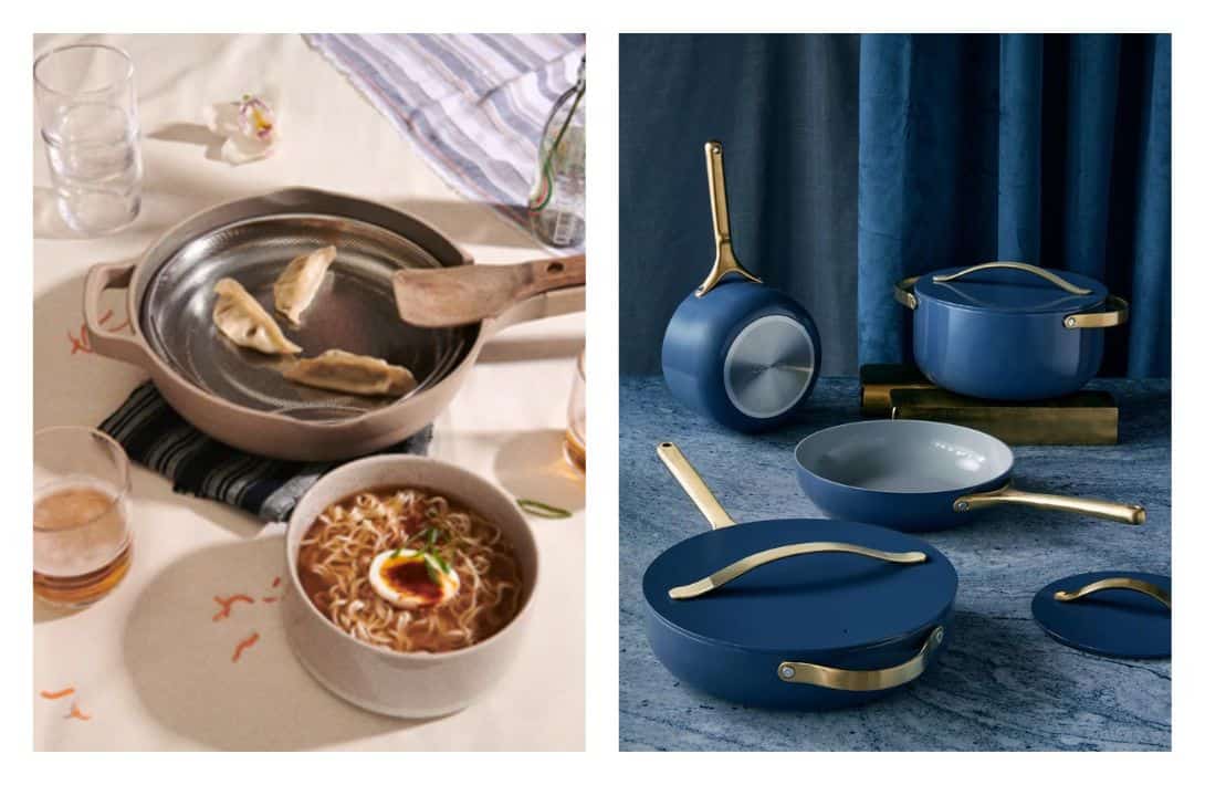 31 Low & Zero Waste Gifts For Every Plastic Free Present List Images by Caraway and Our Place #zerowastegifts #sustainablejungle