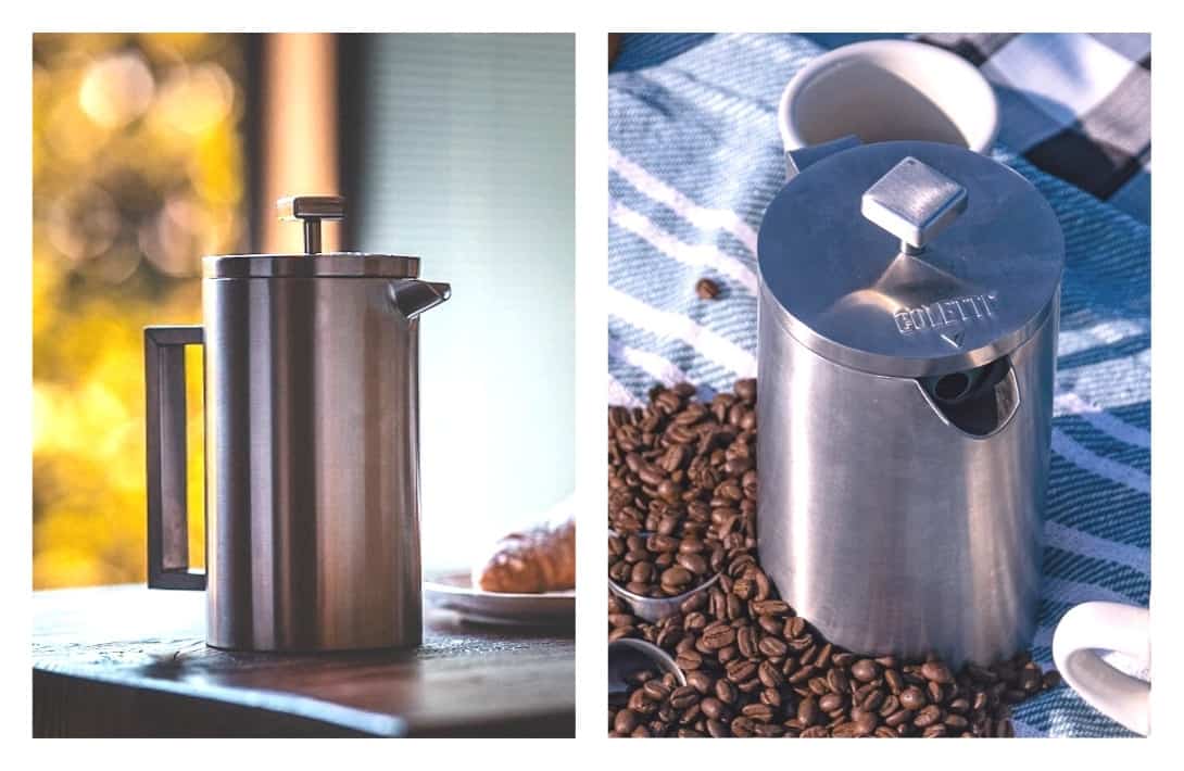 14 Plastic-Free Coffee Makers: See Ya Latte, BPA #plasticfreecoffeemaker #plasticfreecoffeemakers #bestplasticfreecoffeemaker #nonplasticcoffeemaker #lowplasticcoffeemaker #plasticfreecoffeemakersmadeintheusa #sustainablejungle Images by Coletti