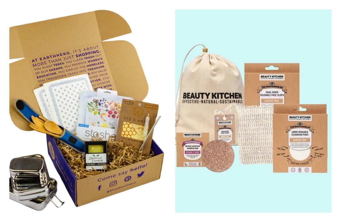 29 Sustainable & Eco-Friendly Gifts For Your Low-Impact Loved Ones #ecofriendlygifts #bestecofriendlygifts #ecofriendlygiftideas #ecofriendlychristmasgifts #sustainablegifts #bestsustainablegifts #sustainablegiftideas #sustainablejungle Images by EarthHero & Beauty Kitchen