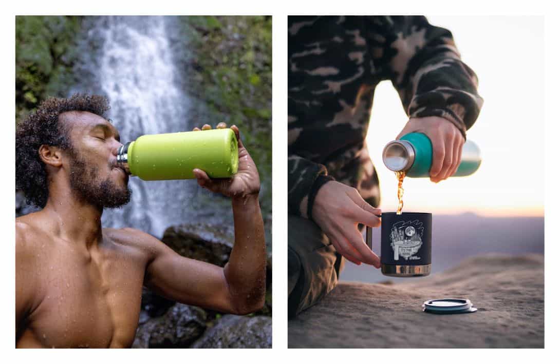 31 Low & Zero Waste Gifts For Every Plastic Free Present List Images by Hydro Flask and Klean Kanteen #zerowastegifts #sustainablejungle