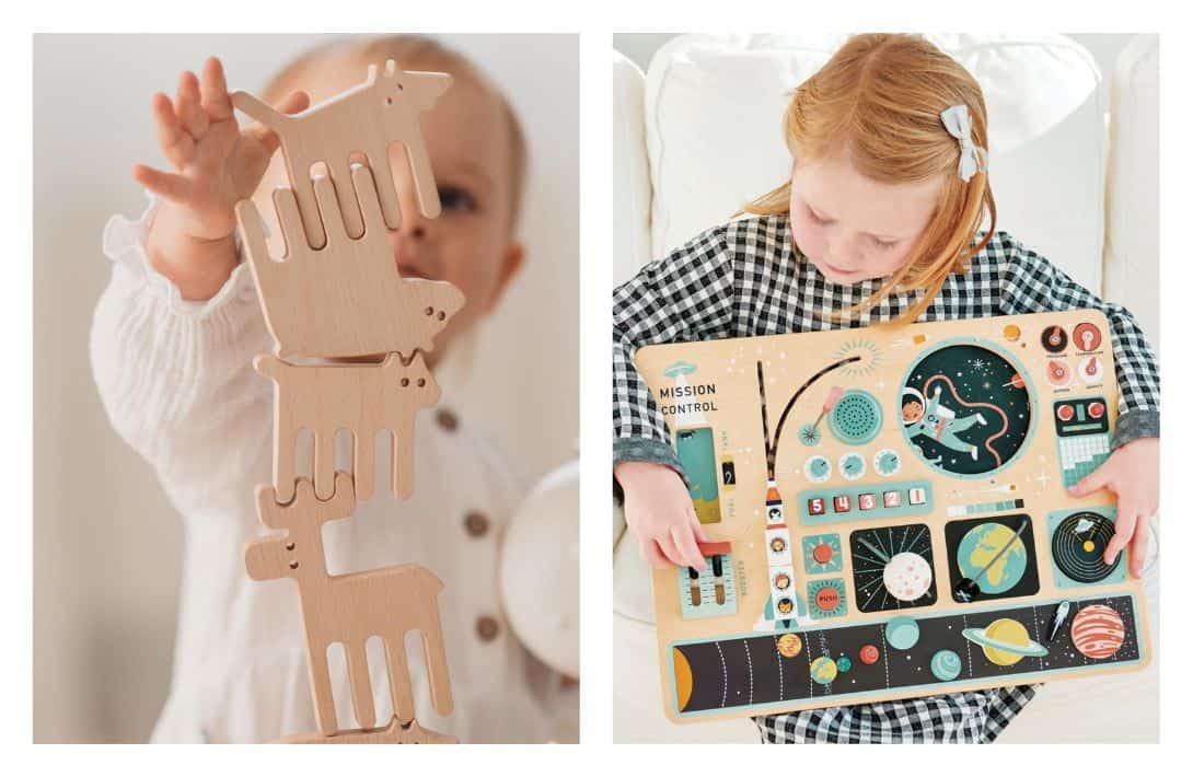 31 Low & Zero Waste Gifts For Every Plastic Free Present List Images by LisLis Toys and Tender Leaf Toys #zerowastegifts #sustainablejungle