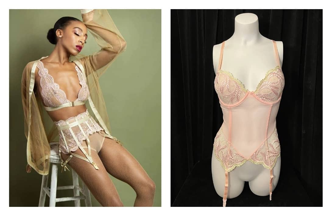 13 Ethical & Sustainable Lingerie Brands For Conscious Sex Appeal #sustainablelingerie #sustainablelingeriebrands #bestsustainablelingerie #ethicallingerie #organiclingerie #ecofriendlylingerie #sustainablejungle Images by Transformations By Tracy & Vintage Lacies