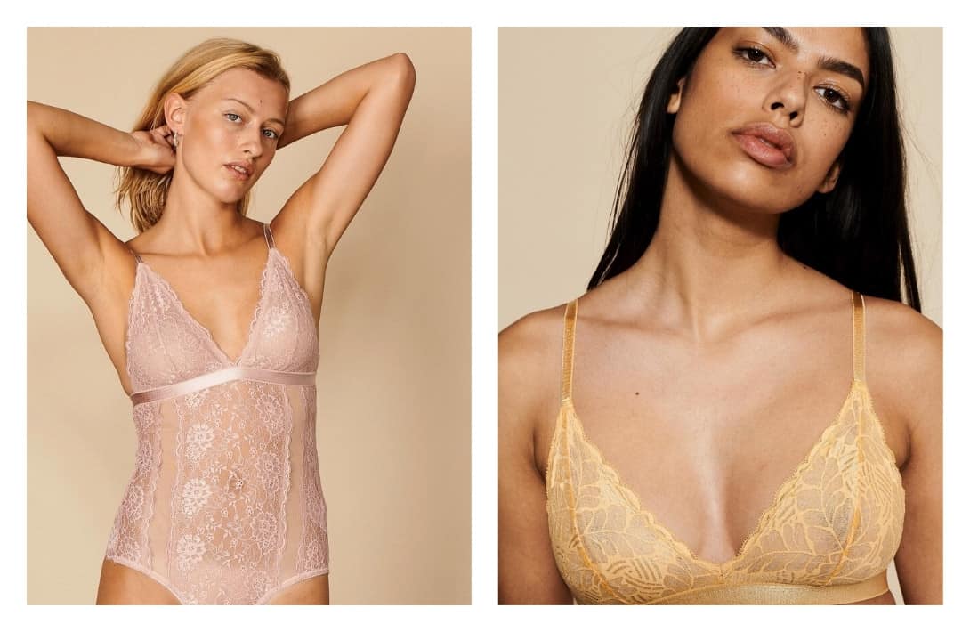 Lingerie from vintage, locally designed and unique fashion stores