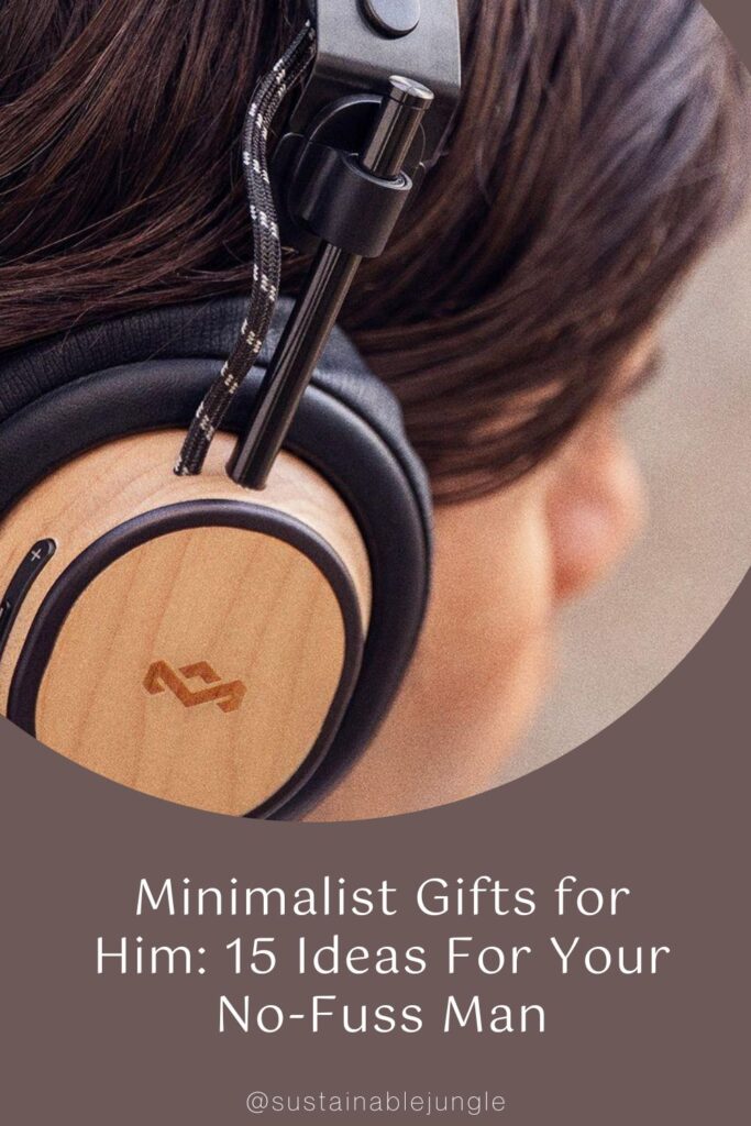 Minimalist Gifts for Him 15 Ideas For Your No-Fuss Man #minimalistgiftsforhim #bestminimalistgiftsforhim #minimalistgiftideasforhim #giftsforyourminimalistboyfriend #sustainablejungle Image by House of Marley