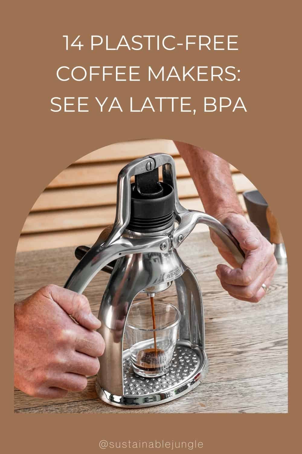 14 Plastic-Free Coffee Makers: See Ya Latte, BPA #plasticfreecoffeemaker #plasticfreecoffeemakers #bestplasticfreecoffeemaker #nonplasticcoffeemaker #lowplasticcoffeemaker #plasticfreecoffeemakersmadeintheusa #sustainablejungle Image by ROK