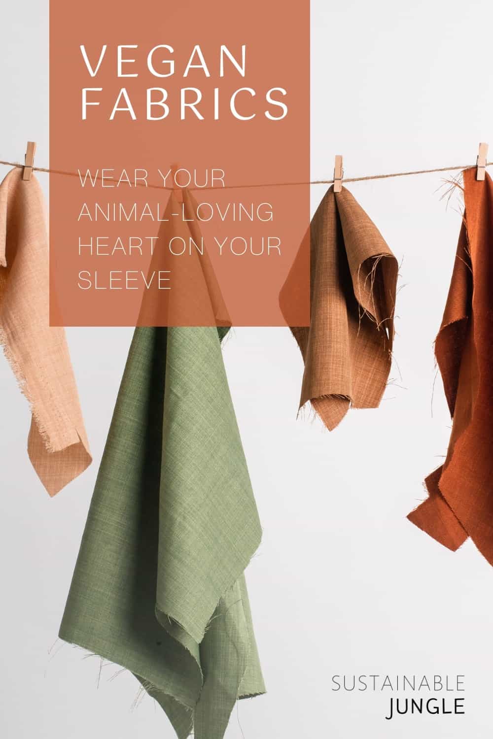13 Vegan Fabrics: Wear Your Animal-Loving Heart On Your Sleeve #veganfabrics #veganfriendlyfabrics #sustainableveganfabrics #sustainablejungle Image by Biana Marie Arreola via Corelens on Canva-Pro