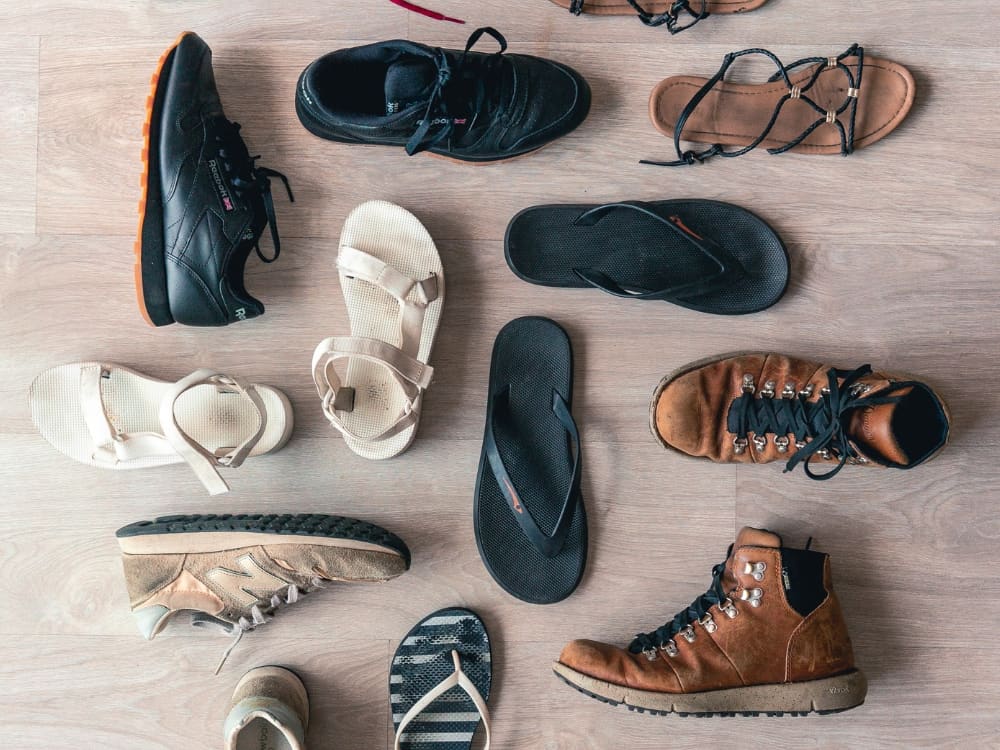 From Worn In to Worn Out: What To Do With Old Shoes Image by Hana Brannigan #whattodowitholdshoes #whattodowitholdwonroutshoes #ideasforoldshoes #sustainablejungle
