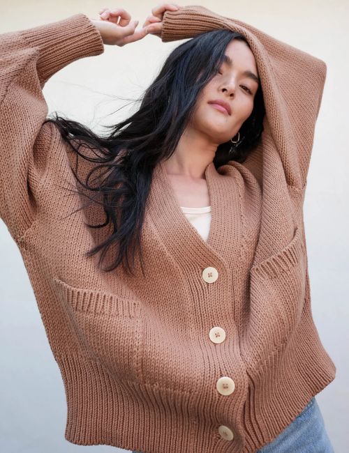 11 Eco-zy Sustainable Sweaters & Conscious Cardigans Image by MATE the Label #sustainablesweaters #sustainablesweater #sustainablecardigan #sustainablecardigans #ethicalsweaters #ethicalcardigans #ecofriendlysweaters #sustainablejungle