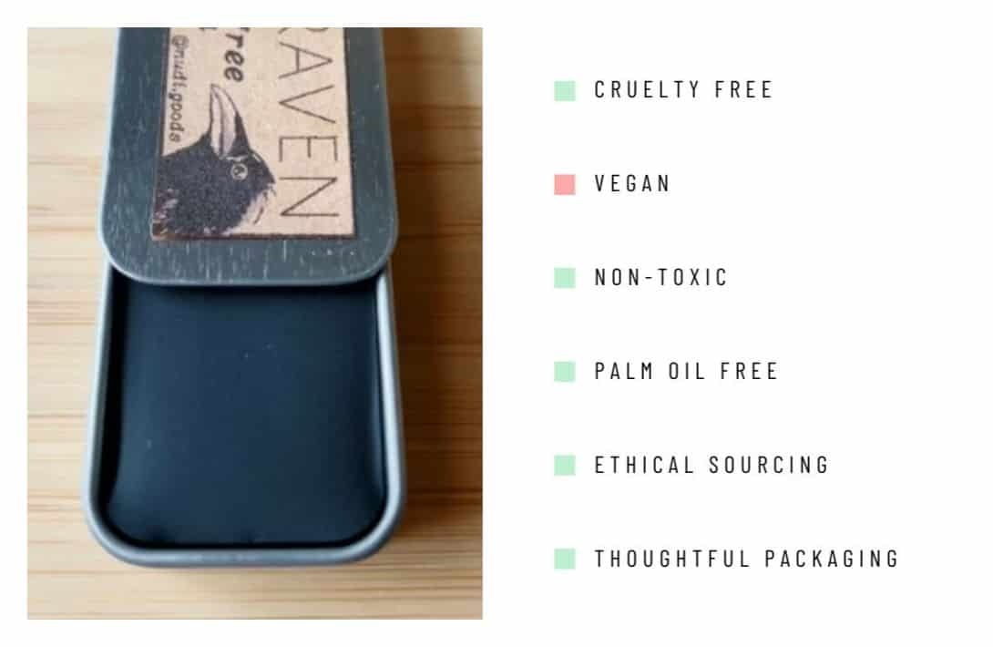 Zero Waste Mascara: 9 Brands For Sustainably Bold And Beautiful Lashes Image by Nudi Goods #zerowastemascara #zerowastemascarabrands #bestzerowastemascara #plasticfreemascara #ecofriendlymascara #sustainablejungle