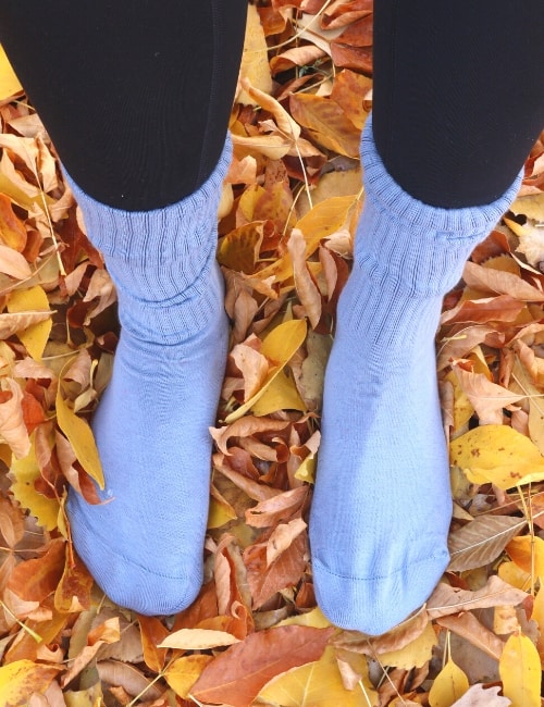 11 Sustainable Socks Leaving Only Eco-Friendly Footprints Image by Sustainable Jungle #sustainablesocks #ecofriendlysocks #organicsustainablesocks #ethicalsustainablesocks #bestsustainablesocks #ecosocks #sustainablejungle