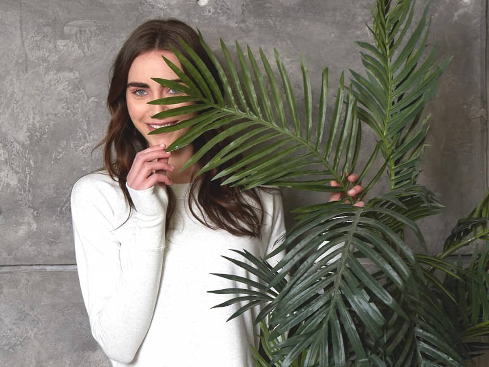What Is Lyocell Fabric & Is Its Sustainability Up To Snuff? #lyocellfabric #lyocelltencelfabric #islyocellfabricsustainable #tencellyocell #whatislyocellfabric #sustainablejungle Image by TENCEL