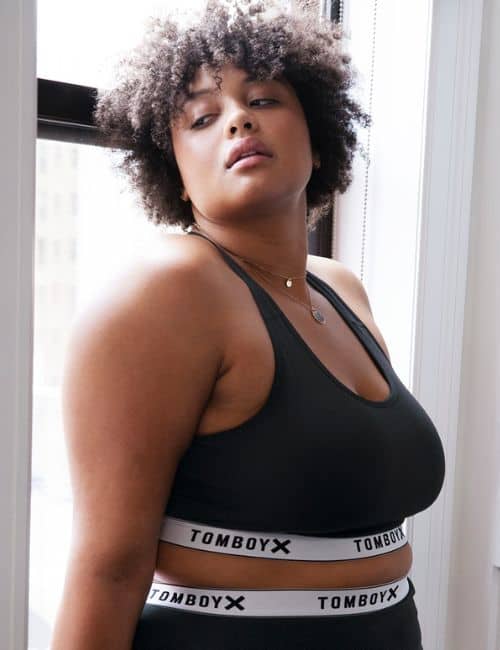 7 Sustainable Sports Bras Providing Eco-Friendly Support For Gaia & The Girls Image by TomboyX #sustainablesportsbras #sustainablesportsbra #bestsustainablesportsbras #sustainablesportsbrasforwomen #womenssustainablesportsbra #sustainablejungle