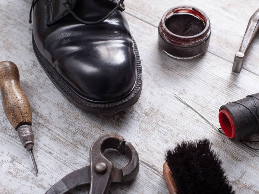 From Worn In to Worn Out: What To Do With Old Shoes #whattodowitholdshoes #whattodowitholdwonroutshoes #ideasforoldshoes #sustainablejungle Image by chekyfoto via Getty Images on Canva Pro