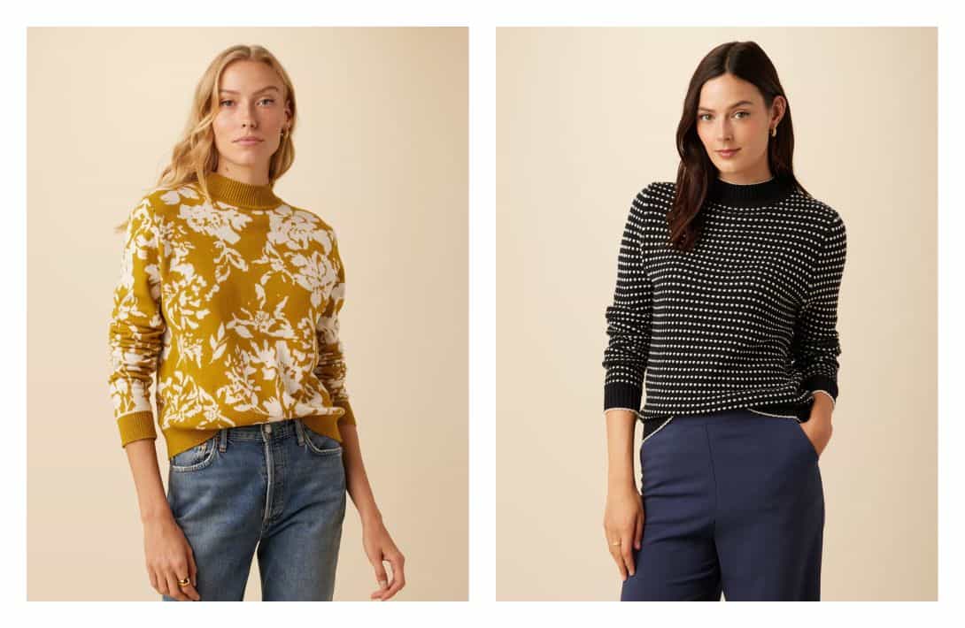 11 Eco-zy Sustainable Sweaters & Conscious Cardigans Images by Amour Vert #sustainablesweaters #sustainablesweater #sustainablecardigan #sustainablecardigans #ethicalsweaters #ethicalcardigans #ecofriendlysweaters #sustainablejungle