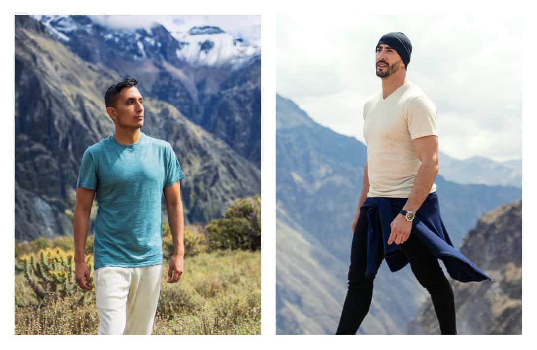 13 Ethical & Sustainable Men’s Clothing Brands for Eco-Cool Comfort & Style Images by Arms of Andes #sustainablemensclothing #sustainablemensclothingbrands #bestsustainablemensclothing #menssustainableclothing #ethicalmensclothing #ecofriendlymensclothing #sustainablejungle