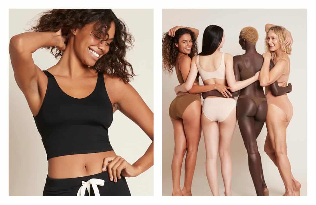 11 Sustainable & Ethical Underwear Brands For Eco-Conscious Comfort Images by Boody #ethicalunderwear #womensethicalunderwear #affordableethicalunderwear #bestethicalunderwearbrands #sustainableunderwear #sustainablecottonunderwear #sustainablejungle