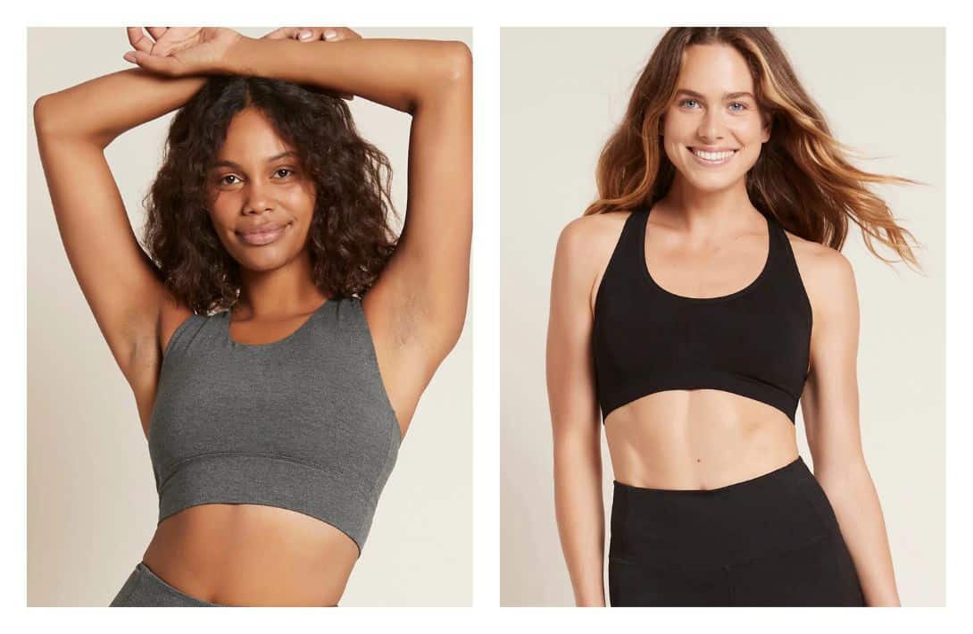 7 Sustainable Sports Bras Providing Eco-Friendly Support For Gaia & The Girls Images by Boody #sustainablesportsbras #sustainablesportsbra #bestsustainablesportsbras #sustainablesportsbrasforwomen #womenssustainablesportsbra #sustainablejungle