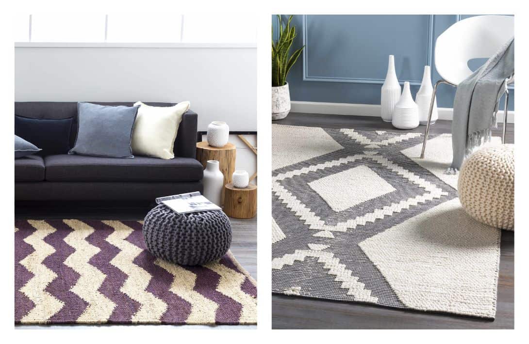 11 Sustainable Rugs To Elevate Your Eco-Friendly Home Images by Boutique Rugs #sustainablerugs #sustainablearearugs #sustainableorganicrugs #ecofriendlyrugs #ecorugs #sustainablejungle