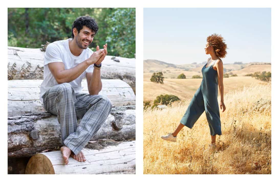 9 Organic Cotton Pajamas: Sustainable Slumber For The Whole Family Images by Coyuchi #organiccottonpajamas #organicpajamas #organiccottonpajamabrands #bestorganiccottonpajamas #womensorganiccottonpajamas #mensorganiccottonpajamas #sustainablejungle