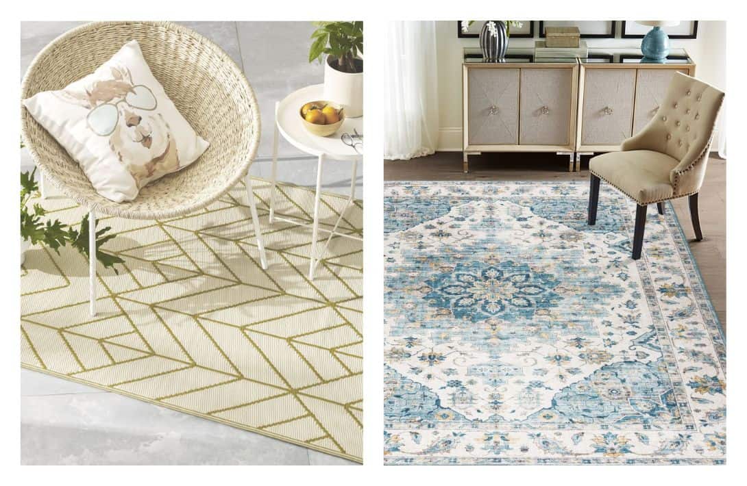 11 Sustainable Rugs To Elevate Your Eco-Friendly Home Images by Fab Habitat #sustainablerugs #sustainablearearugs #sustainableorganicrugs #ecofriendlyrugs #ecorugs #sustainablejungle