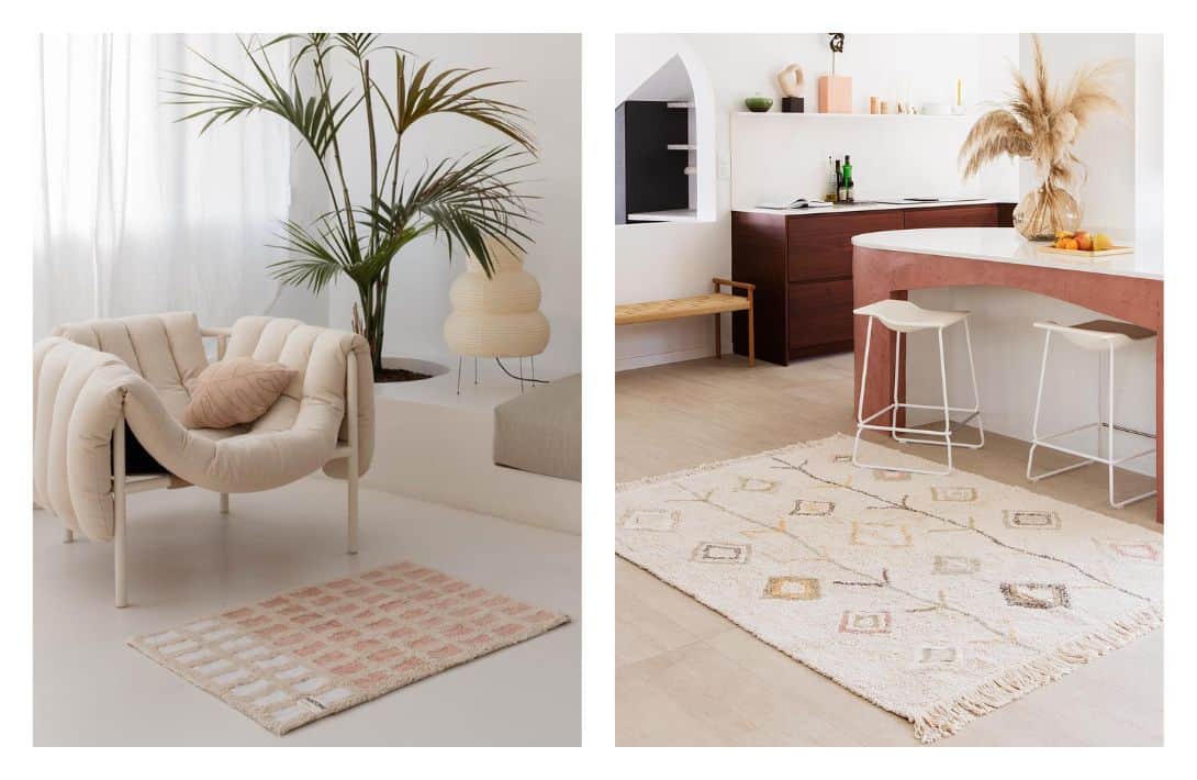 11 Sustainable Rugs To Elevate Your Eco-Friendly Home Images by Lorena Canals #sustainablerugs #sustainablearearugs #sustainableorganicrugs #ecofriendlyrugs #ecorugs #sustainablejungle