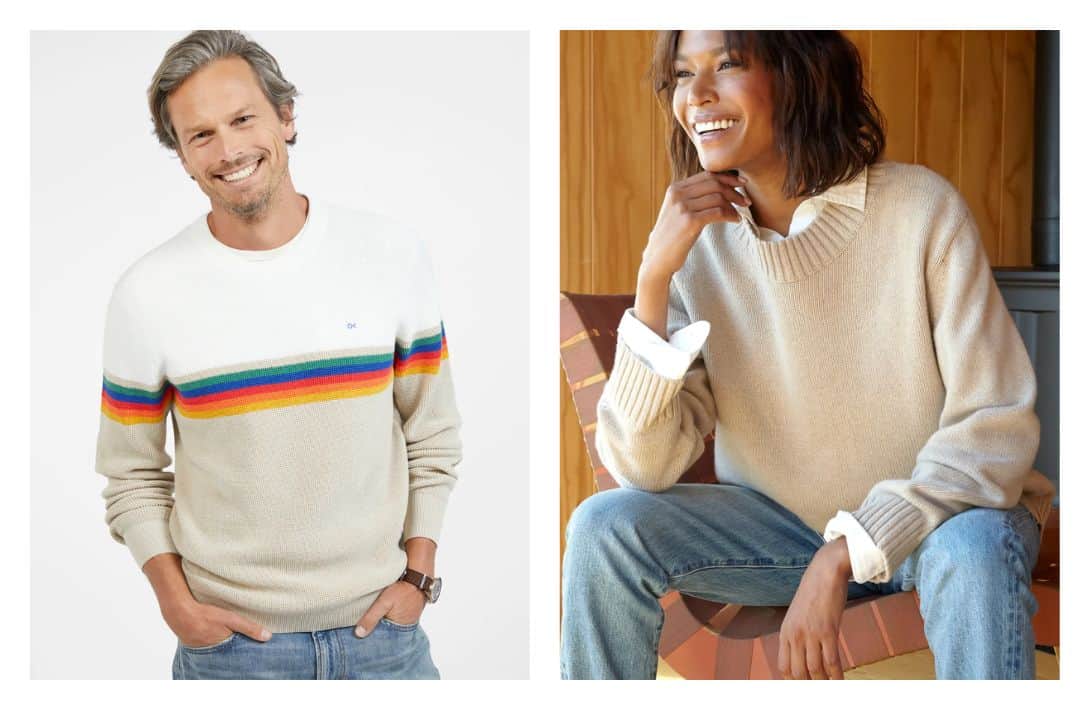 11 Eco-zy Sustainable Sweaters & Conscious Cardigans Images by Outerknown #sustainablesweaters #sustainablesweater #sustainablecardigan #sustainablecardigans #ethicalsweaters #ethicalcardigans #ecofriendlysweaters #sustainablejungle