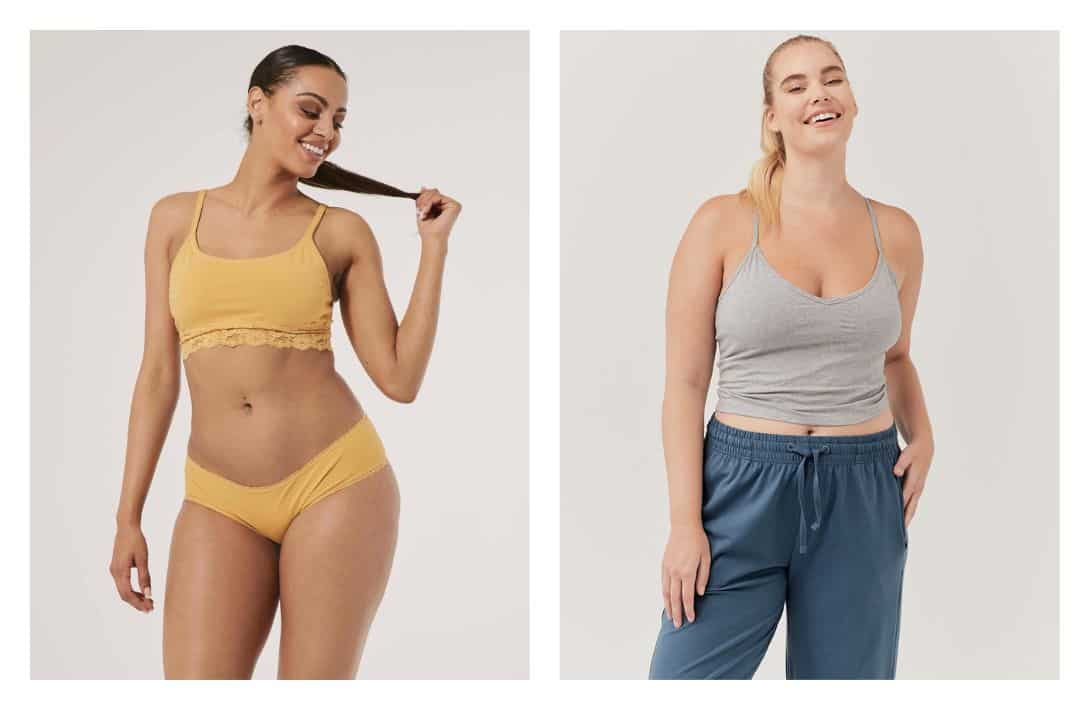 9 Sustainable Bras Supporting You And Mother Earth Images by Pact #sustainablebras #sustainablebra #bestsustainablebras #organicbras #organiccottonbras #ecofriendlybras #ethicalbras #sustainablejungle