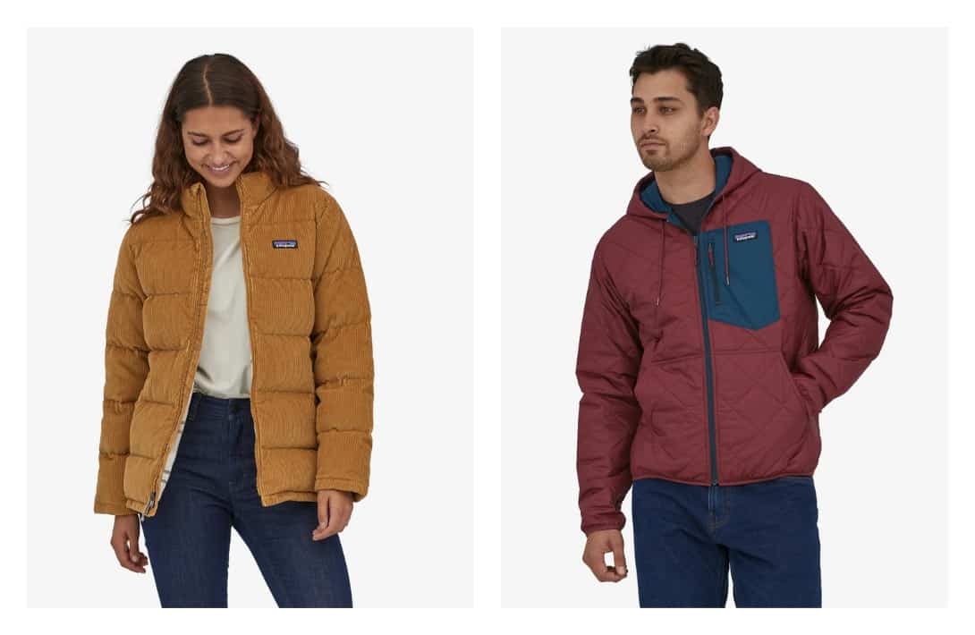 9 Sustainable Coats & Jackets To Stay Warm & Consciously Cozy #sustainablecoats #sustainablewintercoats #sustainablejackets #ethicalcoats #ethicalwintercoats #ethicaljackets #sustainablejungle Images by Patagonia