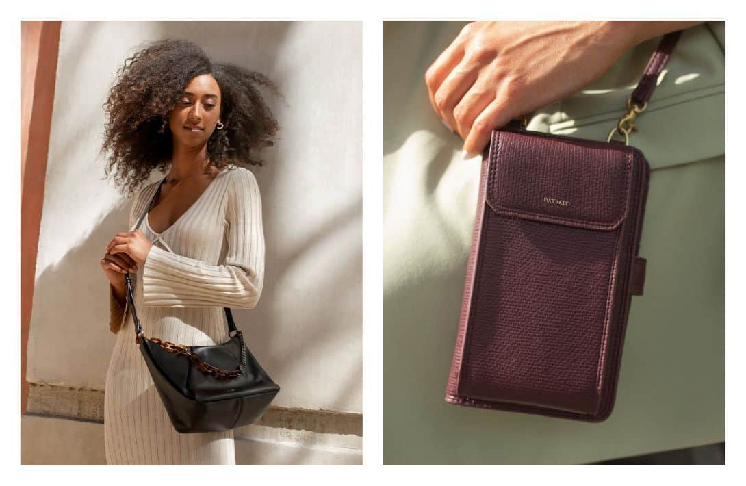 Ethically Crafted Sustainable Leather / Abeba Leather Envelope Clutch / Genuine Full Grain Leather / Parker Clay / Certified B Corp