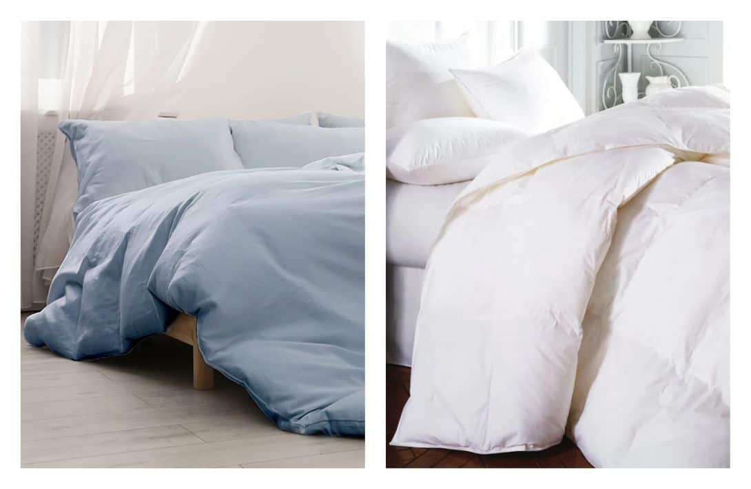 Sleep Snug & Sustainable Under These 11 Organic Comforters Images by SOL Organics #organiccomforters #organiccomfortersets #sustainablecomforters #sustainablebedcomforters #bestorganiccomforter #sustainablejungle