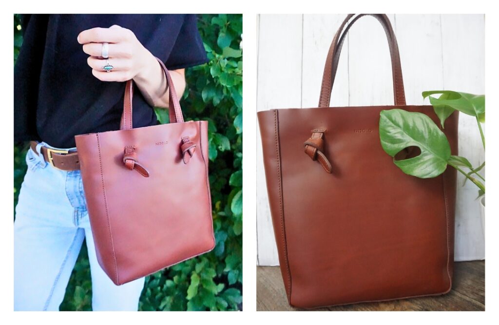 Luxe Leather Bags for Travel, Local sustainable brands