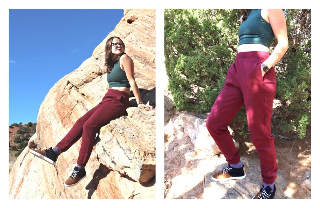 11 Sustainable Sweatpants & Joggers for Planet-Loving Lounging Images by Sustainable Jungle #sustainablesweatpants #sustainablejoggers #sustainablesweatpantsbrands #sustainablesweats #organicsweatpants #organiccottonsweatpants #sustainablejungle