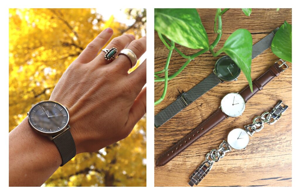 11 Eco-Friendly & Sustainable Watches Giving You A Green Hand Images by Sustainable Jungle #sustainablewatches #ecofriendlywatches #recycledwatches #ethicalwatches #sustainablejungle