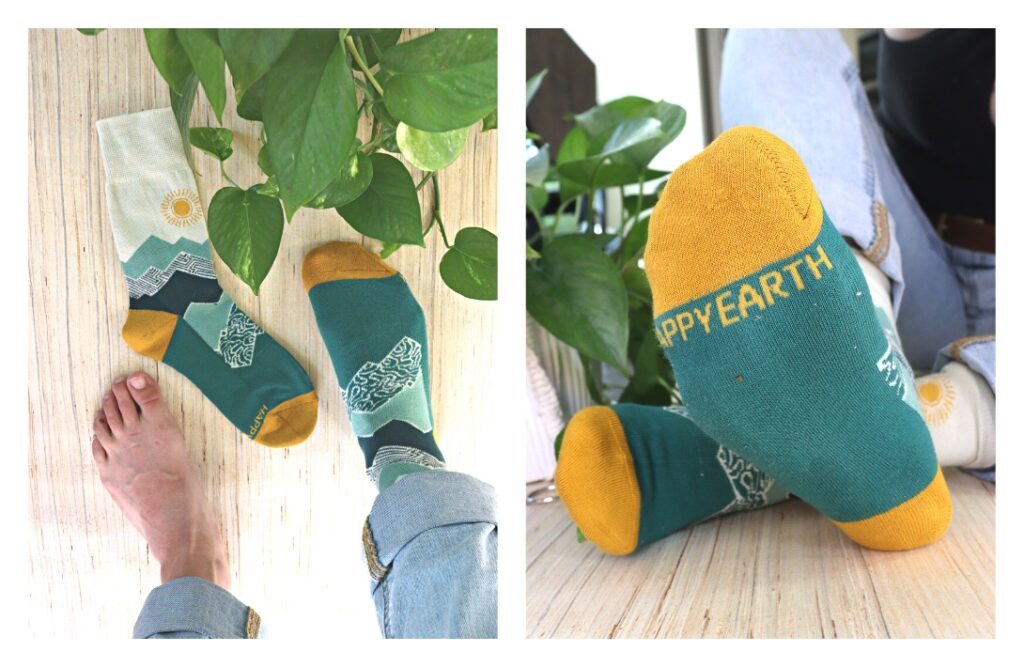 11 Sustainable Socks Leaving Only Eco-Friendly Footprints Images by Sustainable Jungle #sustainablesocks #ecofriendlysocks #organicsustainablesocks #ethicalsustainablesocks #bestsustainablesocks #ecosocks #sustainablejungle