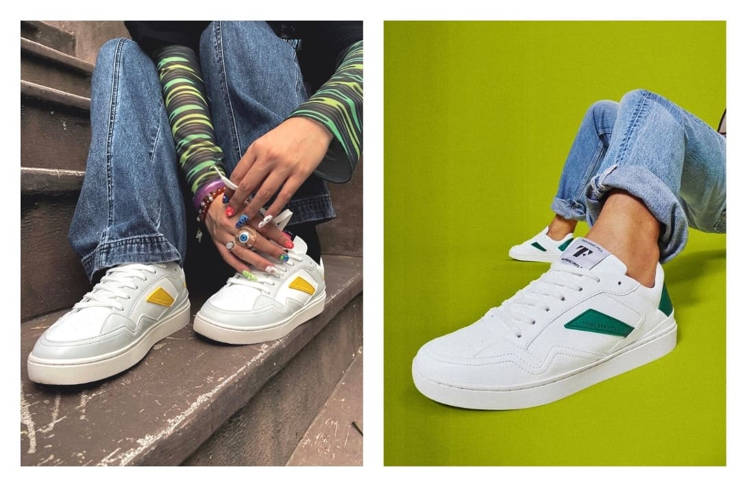 11 Sustainable Sneakers Making Ethical Strides For Footwear #sustainablesneakers #ethicalsneakers #sustainablesneakerbrands #sustainablesneakersformen #ethicalandsustainablesneakers #sustainabletennisshoes #sustainablejungle Images by Thousand Fell