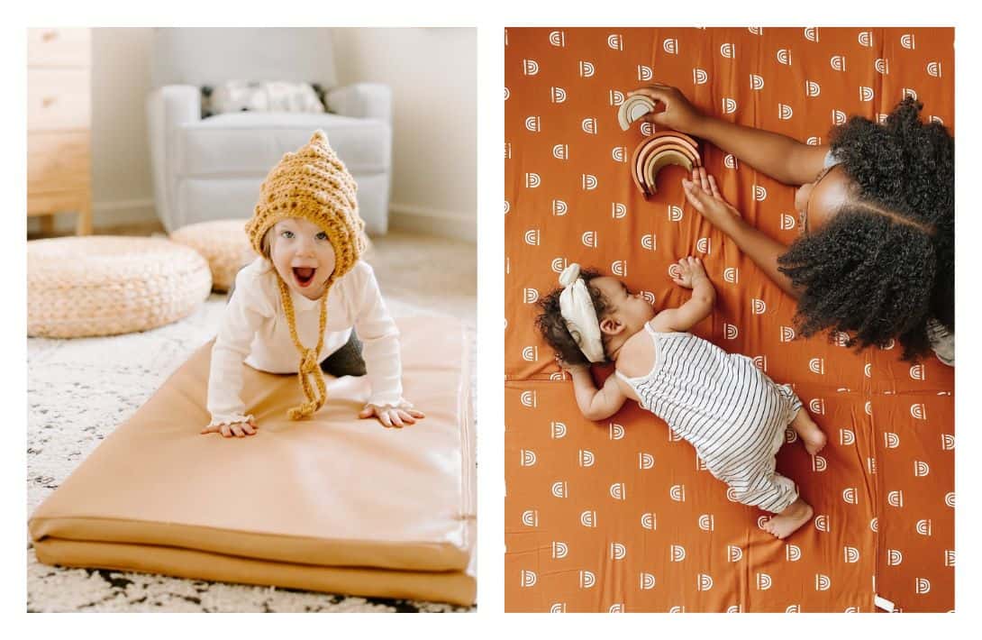 11 Organic & Non-Toxic Play Mats For The Most Eco-Friendly Fun Images by Toki Mats #organicplaymats #organiccottonplaymats #nontoxicplaymats #organicbabyplaymats #nontoxicbabyplaymats #sustainablejungle