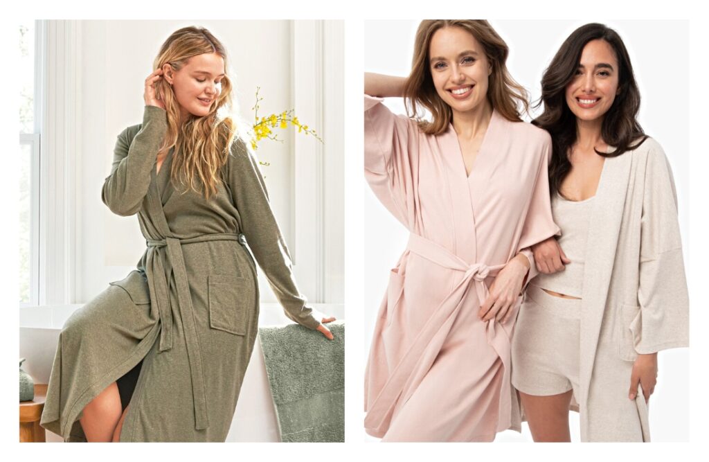 9 Organic Cotton Robes To Help you Unwind Naturally#organicrobes #organicbathrobes #organiccottonrobes #sustainablerobes #bestorganicrobes #sustainablebathrobes #sustainablejungleImages by Under The Canopy