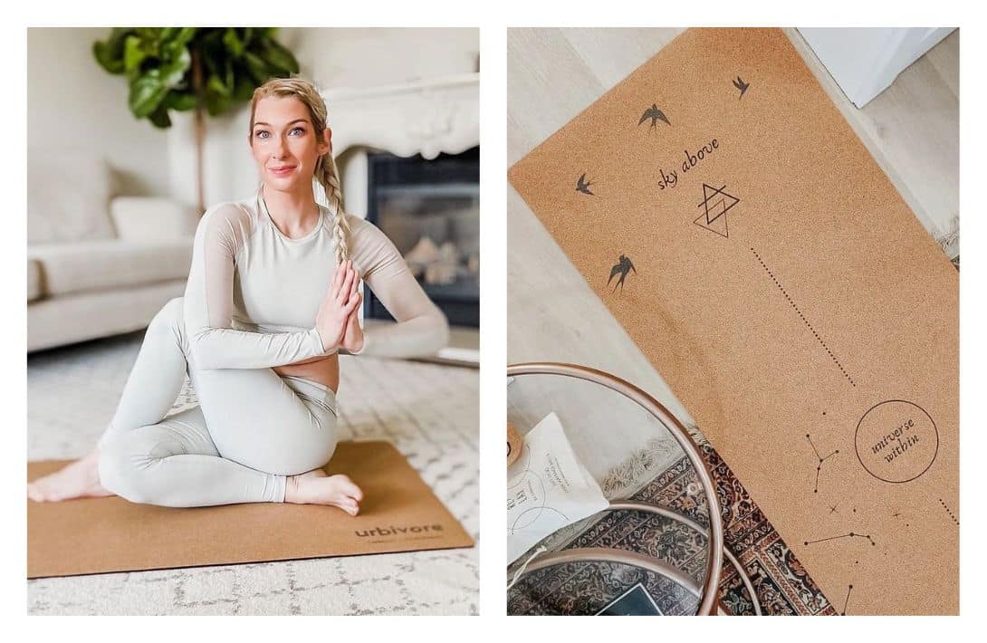 11 Eco Friendly Yoga Mats For That Sustainable Stretch Images by Urbivore #ecofriendlyyogamats #sustainableyogamats #sustainablejungle