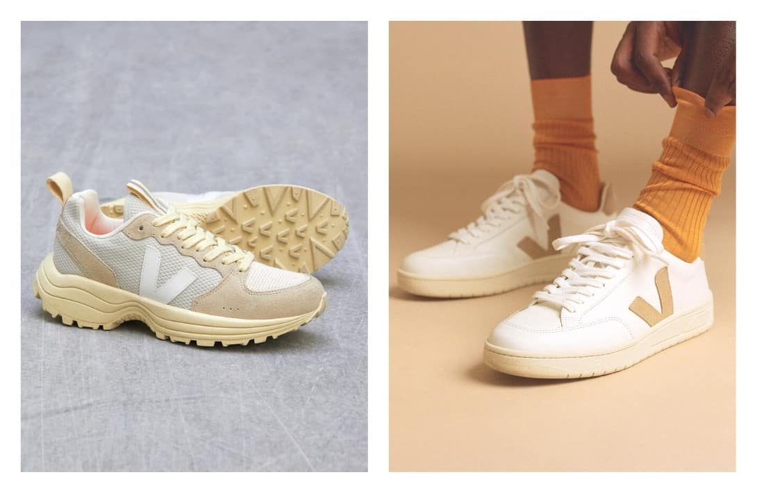 11 Sustainable Sneakers Making Ethical Strides For Footwear #sustainablesneakers #ethicalsneakers #sustainablesneakerbrands #sustainablesneakersformen #ethicalandsustainablesneakers #sustainabletennisshoes #sustainablejungle Images by VEJA