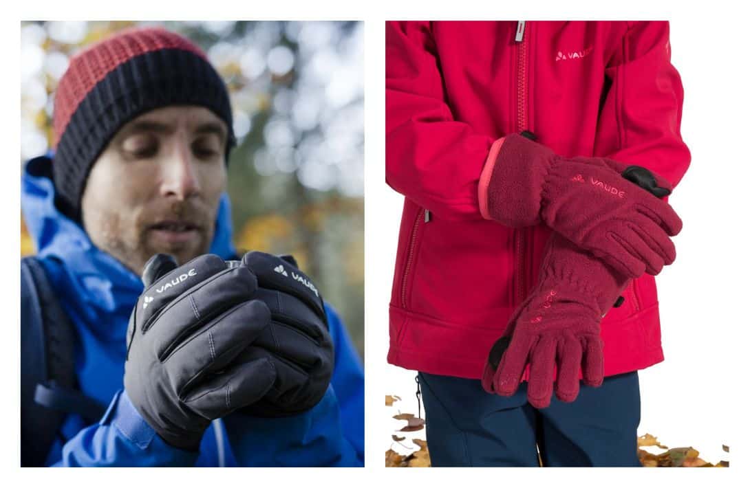 9 Vegan Glove Brands Made For An Ethical Winter Wonderland Images by Vaude #vegangloves #veganglovesintheuk #veganleathergloves #veganwintergloves #sustainablejungle