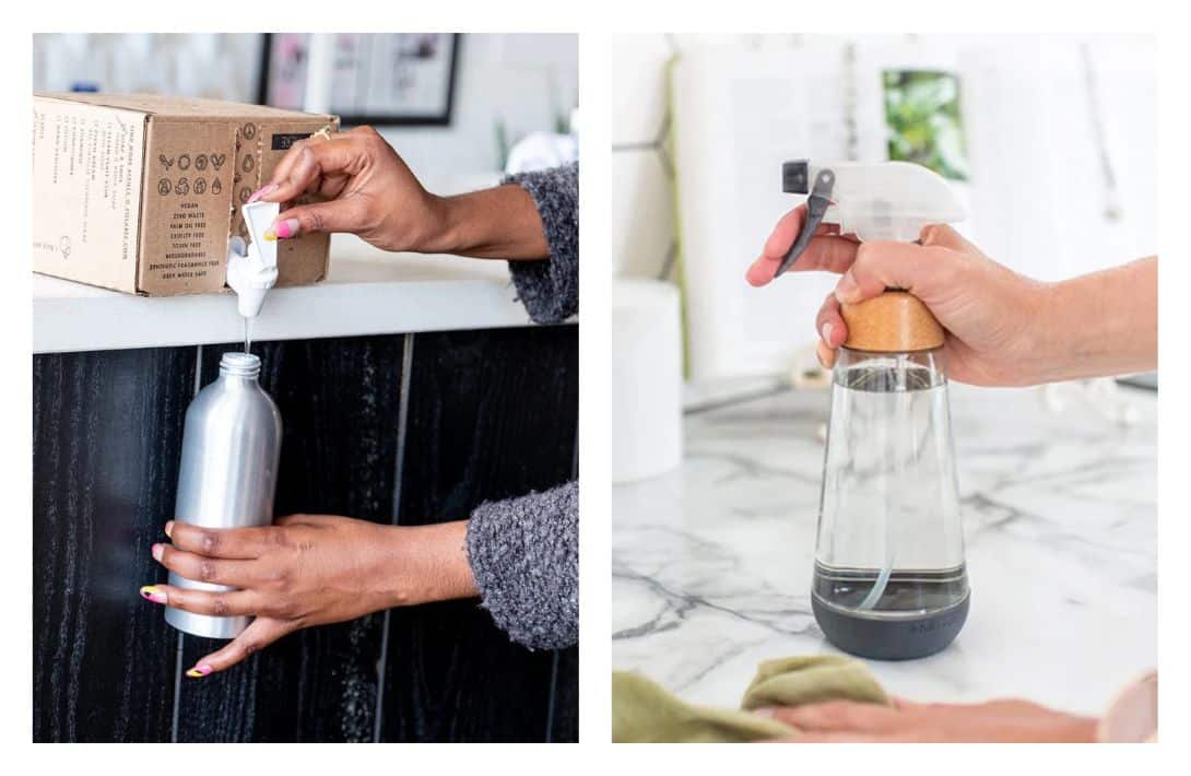 11 Refillable Cleaning Products Wiping Away Those Toxic Woes Images by ZeroWasteStore and EarthHero #refillablecleaningproducts #bestrefillablecleaningproducts #refillableglasscleaningproducts #ecofriendlyrefillablecleaningproducts #sustainablerefillablecleaningproducts #sustainablejungle
