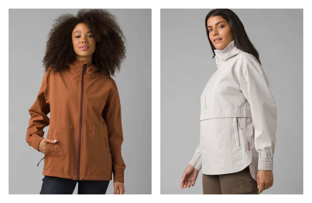 11 Sustainable Rain Jackets & Raincoats Turning Grey Days Green Images by prAna #sustainableraincoats #sustainablerainjackets #ecofriendlyraincoats #ecofriendlyrainjackets #sustainablewaterproofjackets #sustainablejungle